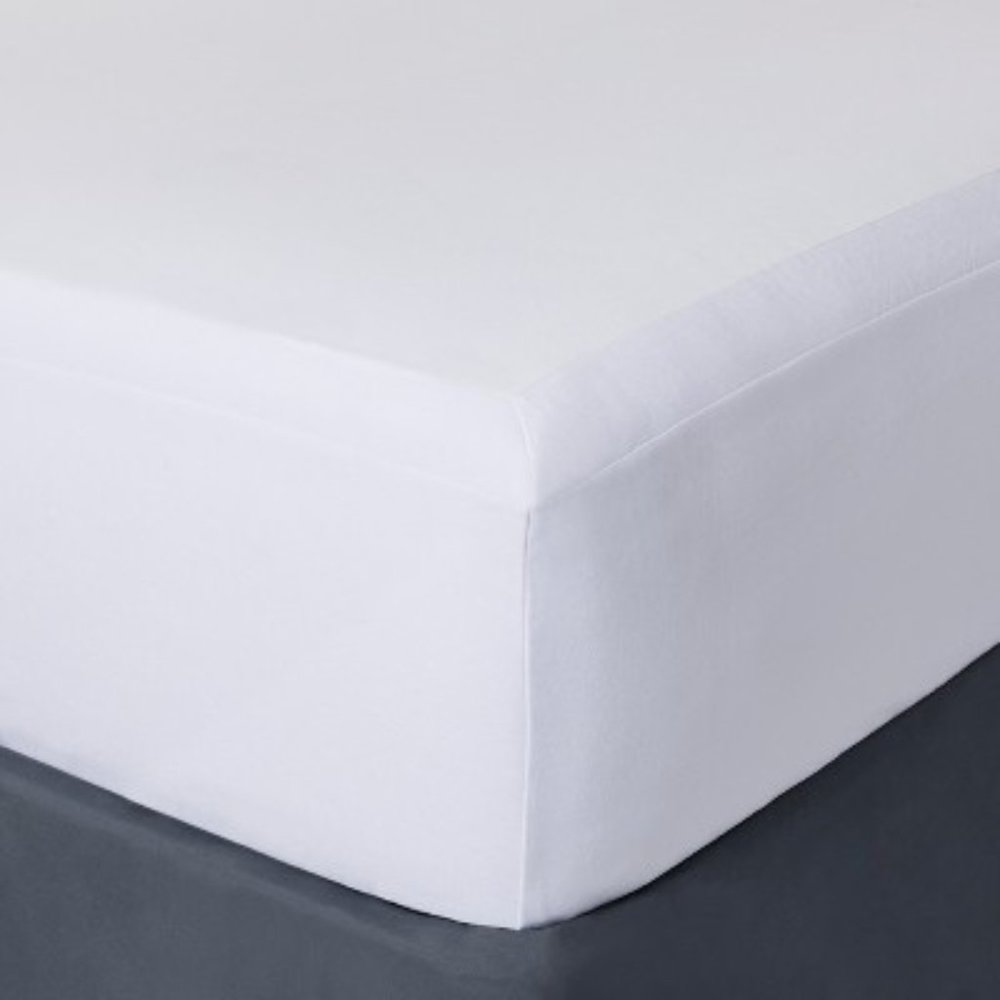 Project 62 White Solid Box Spring Cover 🌻